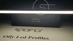 Aufgehängtes LED-Aluminiumprofil mit LED-Band