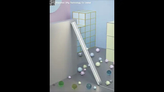 Profil der Ecklinie der Wand ohne Trim