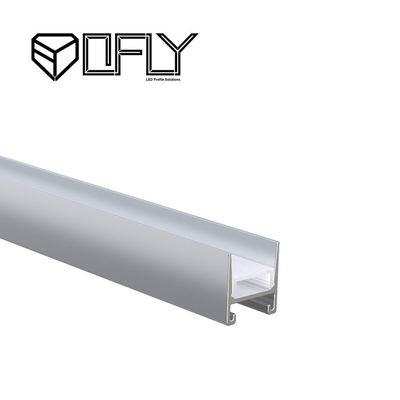 Blendschutzaluminiumverdrängungen für geführte Beleuchtung 16mm x 18mm Oberflächen angebracht