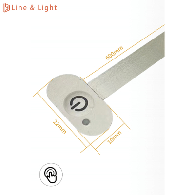 Einzelne Steuerung Membran Schlüsselschalter LED-Lichtsensoren Paste Installation