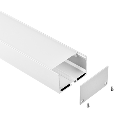 55*32mm verschoben Aluminium-LED-Profile imprägniern für Arbeitsplatz