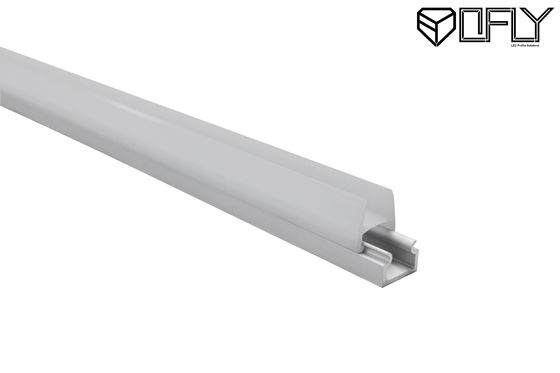 2m geführte Streifen-Beleuchtungs-Montage-Profile bereift für Glas-Borad Lighing