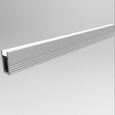 Kleines Aluminium-LED-Profil für LED-Streifen-Beleuchtung RGB-Diffusor mit milchiger Abdeckung 10*5mm